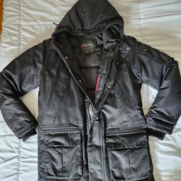 Jordan Men's Parka - Size (S) - Black - Like new - Picture 2 of 9